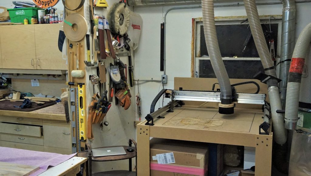 LongMill in a Woodshop LongMill in a Woodshop